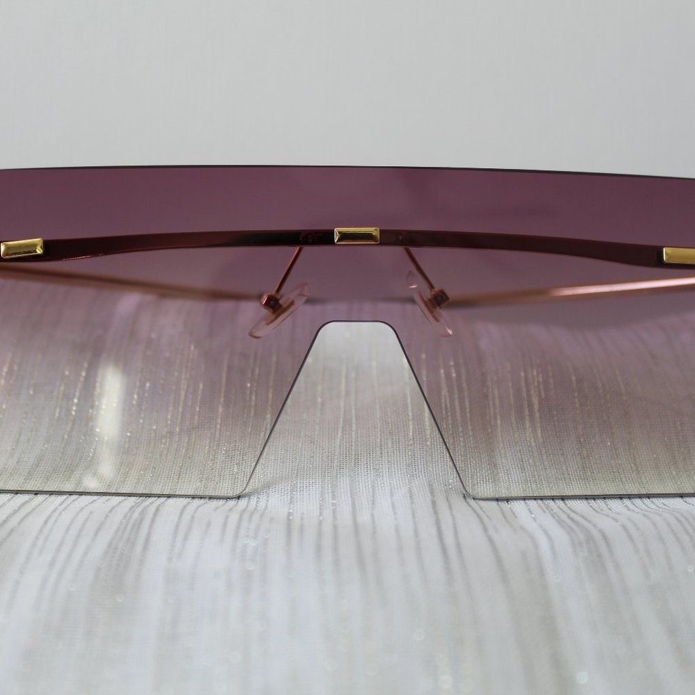 Colorful Oversized Square Sun Glasses